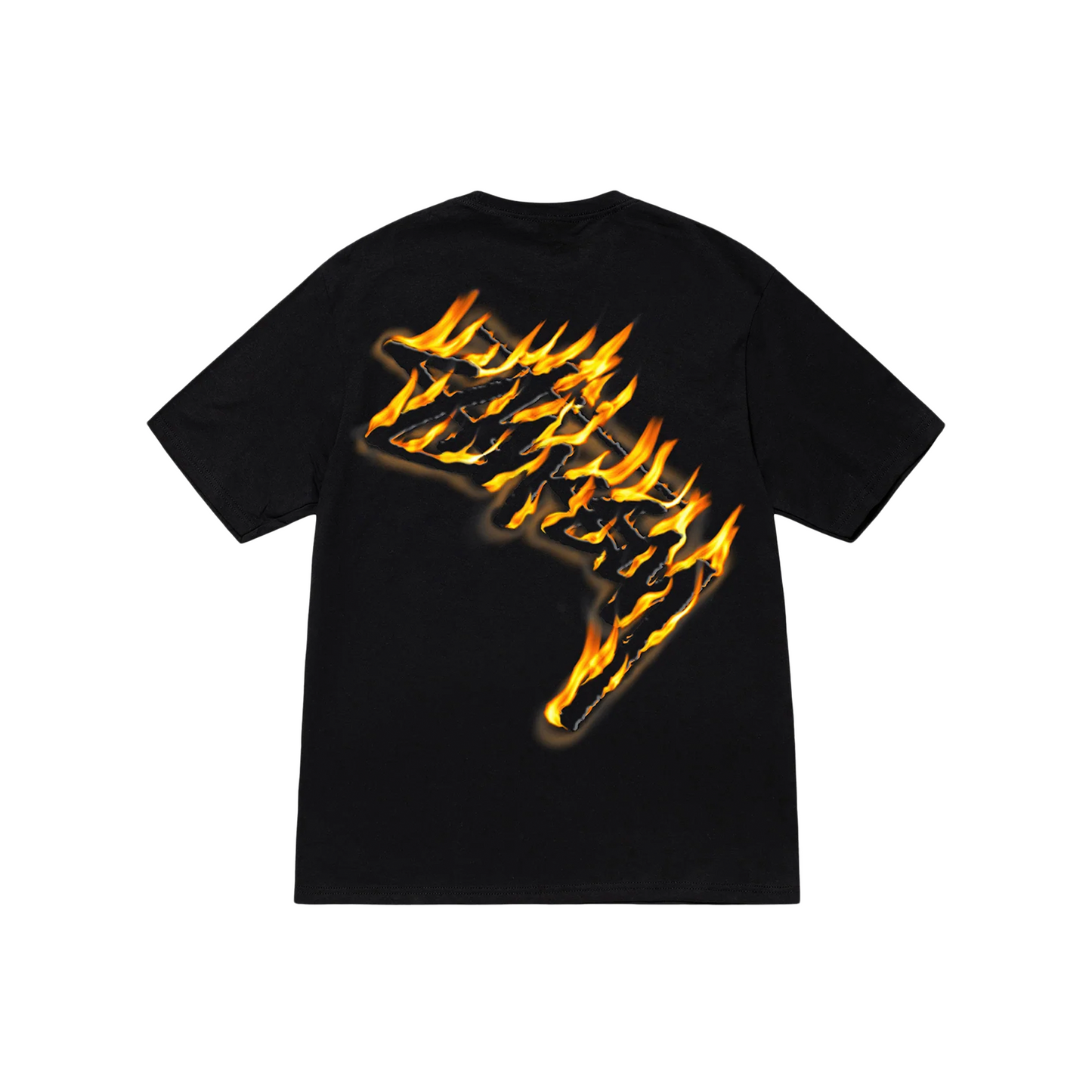 Stüssy Burning Stock Tee Black
