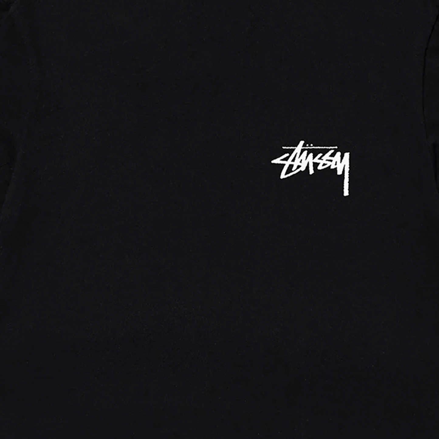 Stüssy Burning Stock Tee Black