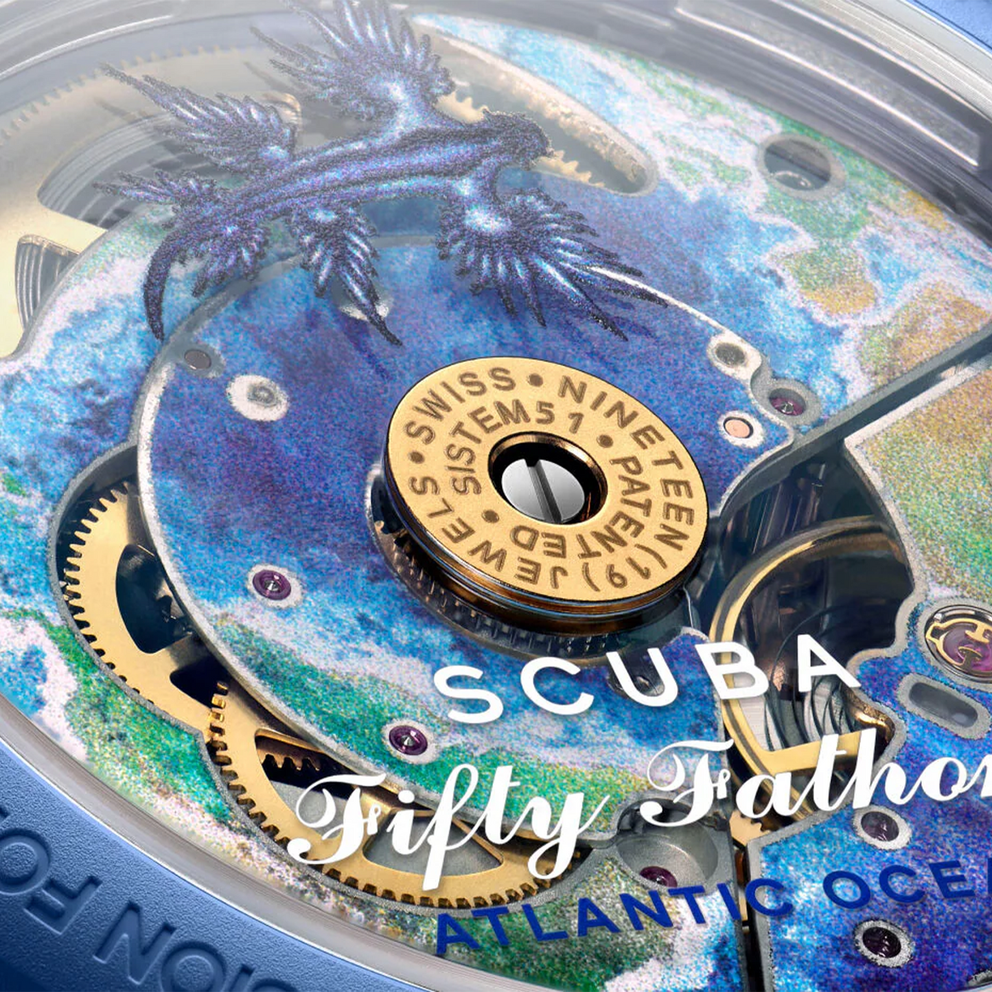 Swatch x Blancpain Scuba Fifty Fathoms Atlantic Ocean