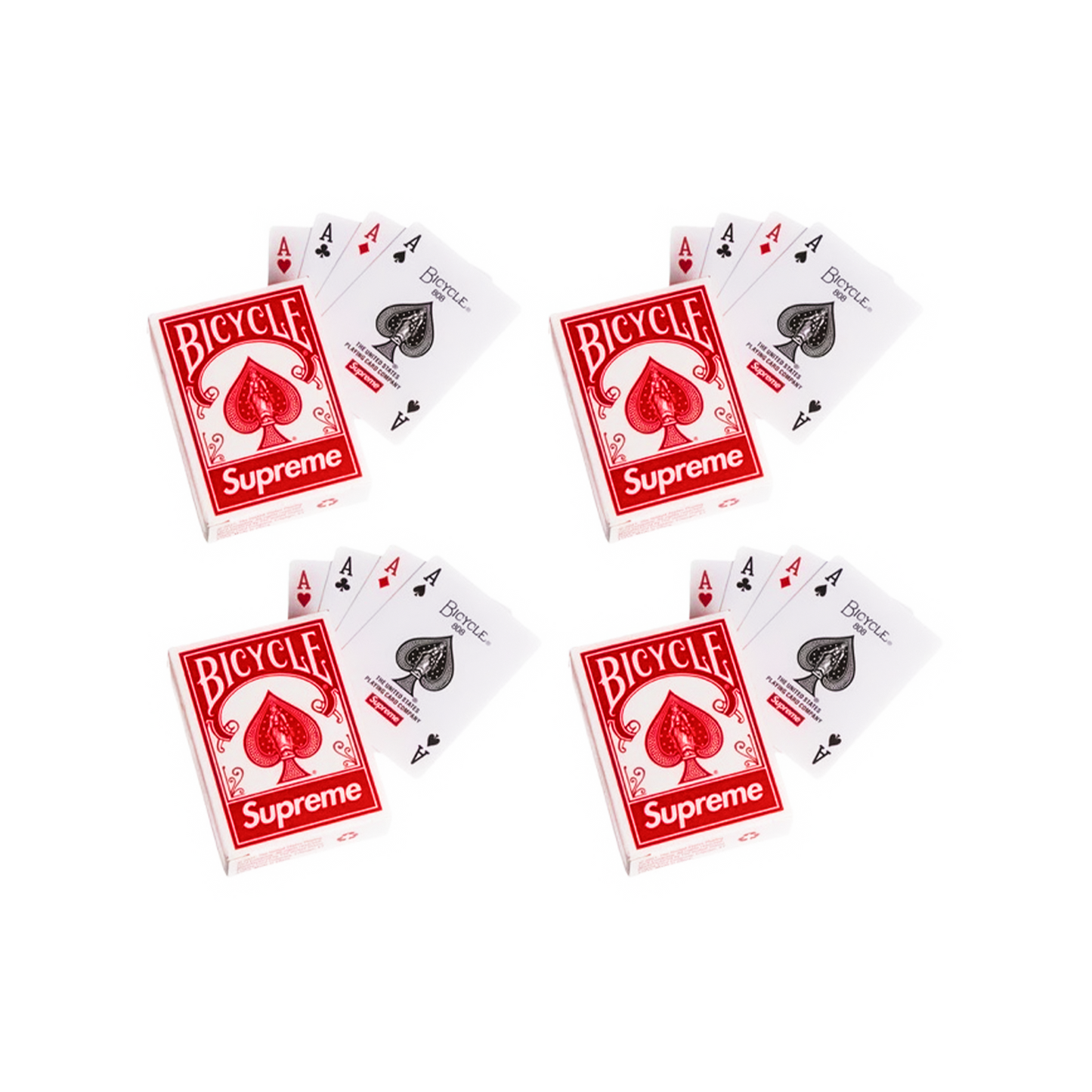 Supreme Bicycle Mini Playing Card Deck Season Gift (FW21)