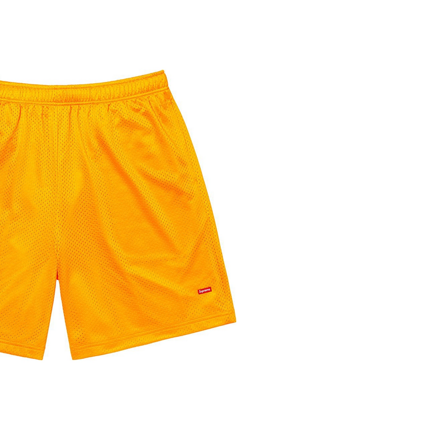 Supreme Small Box Baggy Mesh Shorts Gold (SS23)