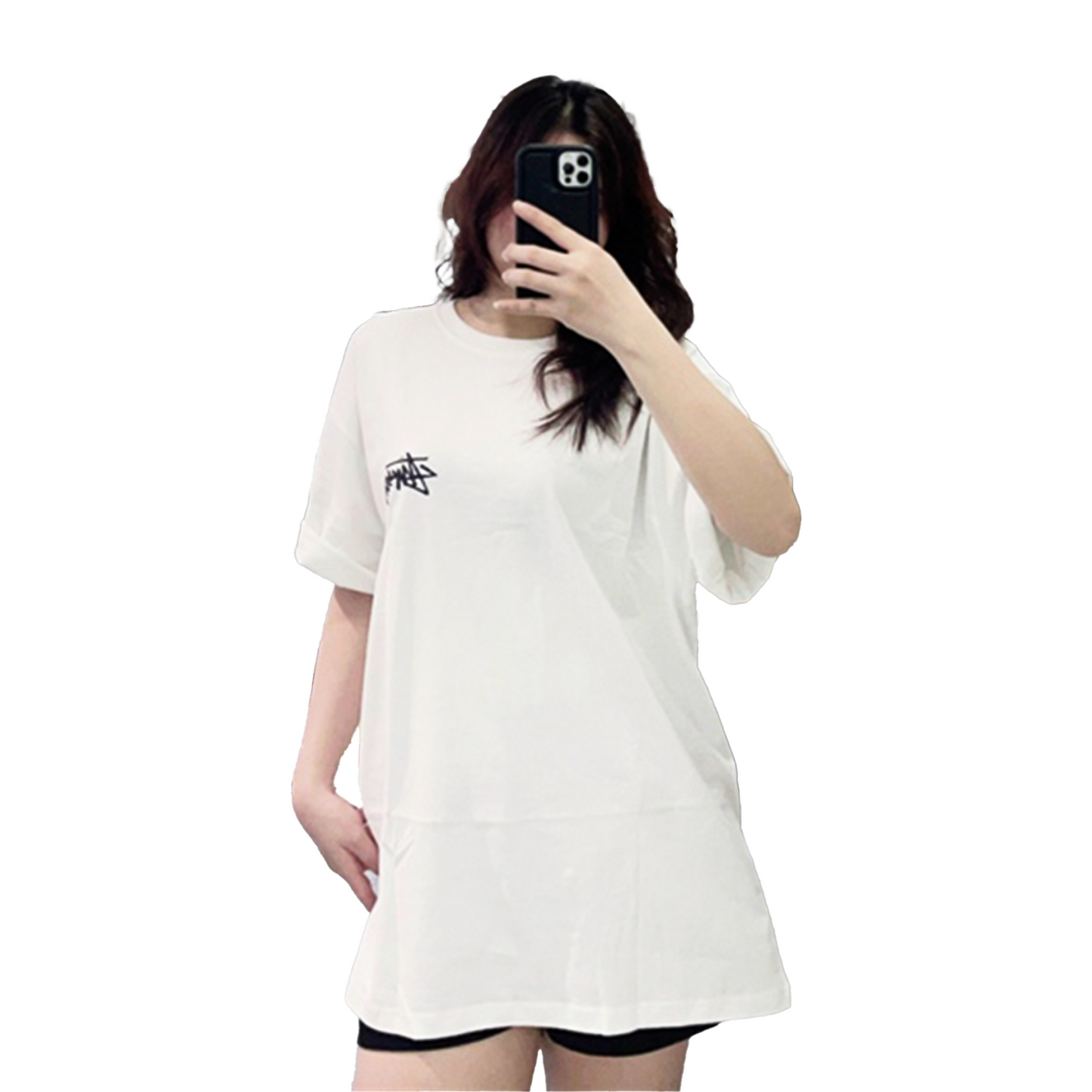 Stüssy Burning Stock Tee White