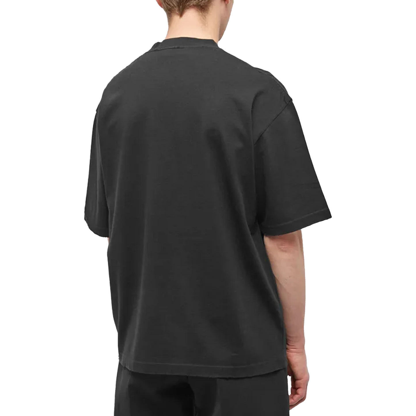 BALENCIAGA Script Logo Tee Black