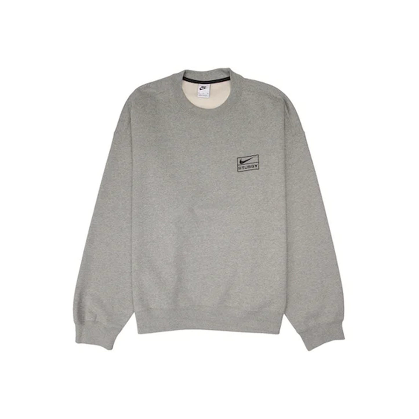 Nike x Stüssy Crew Fleece Grey (SS22)