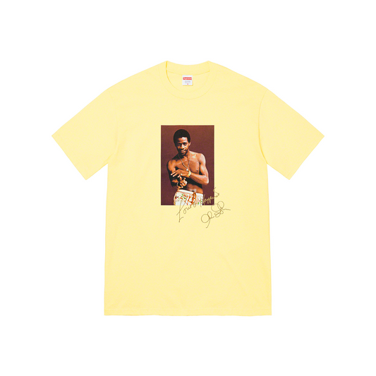 Supreme Al Green Tee Pale Yellow (SS22)
