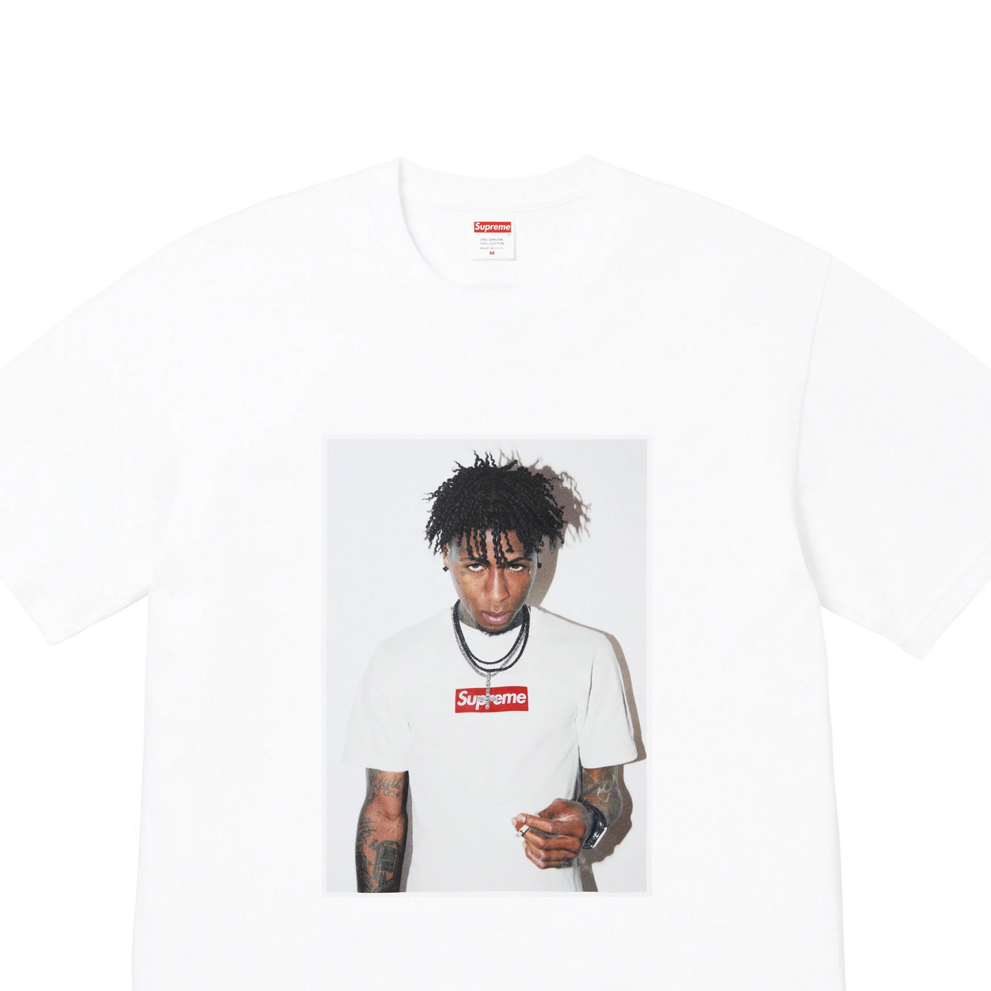 Supreme NBA Youngboy Tee White (FW23)