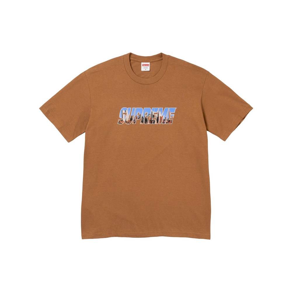 Supreme Gotham Tee Light Brown (FW23)