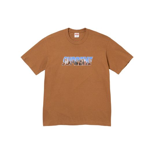 Supreme Gotham Tee Light Brown (FW23)