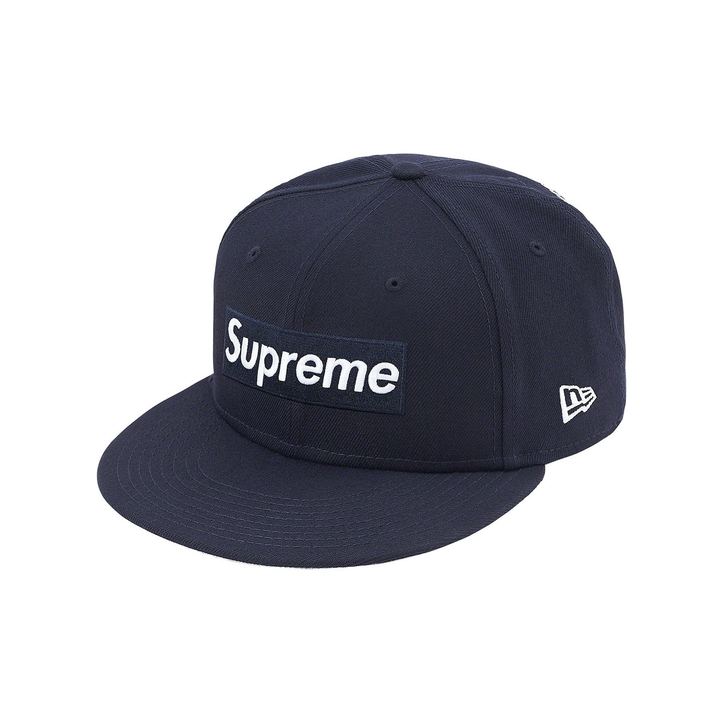 Supreme Champions Box Logo New Era Cap Navy (SS21)