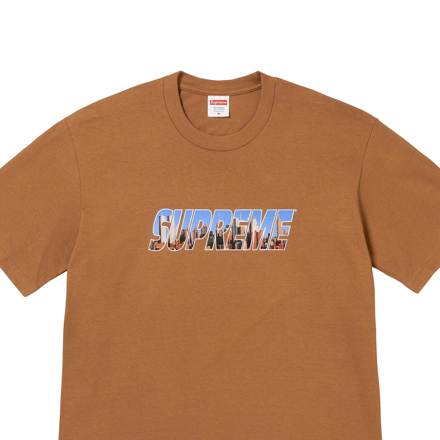 Supreme Gotham Tee Light Brown (FW23)