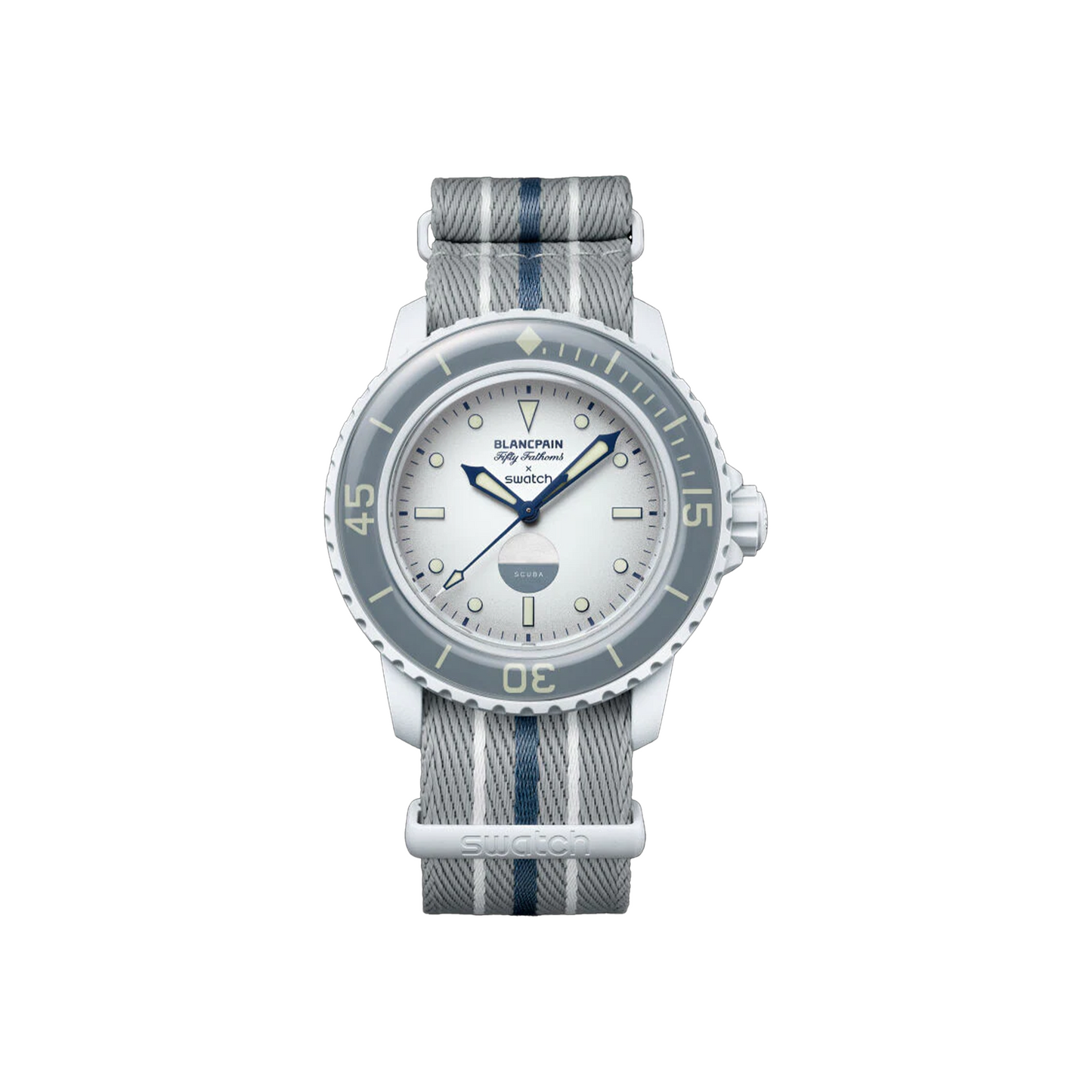Swatch x Blancpain Scuba Fifty Fathoms Antarctic Ocean