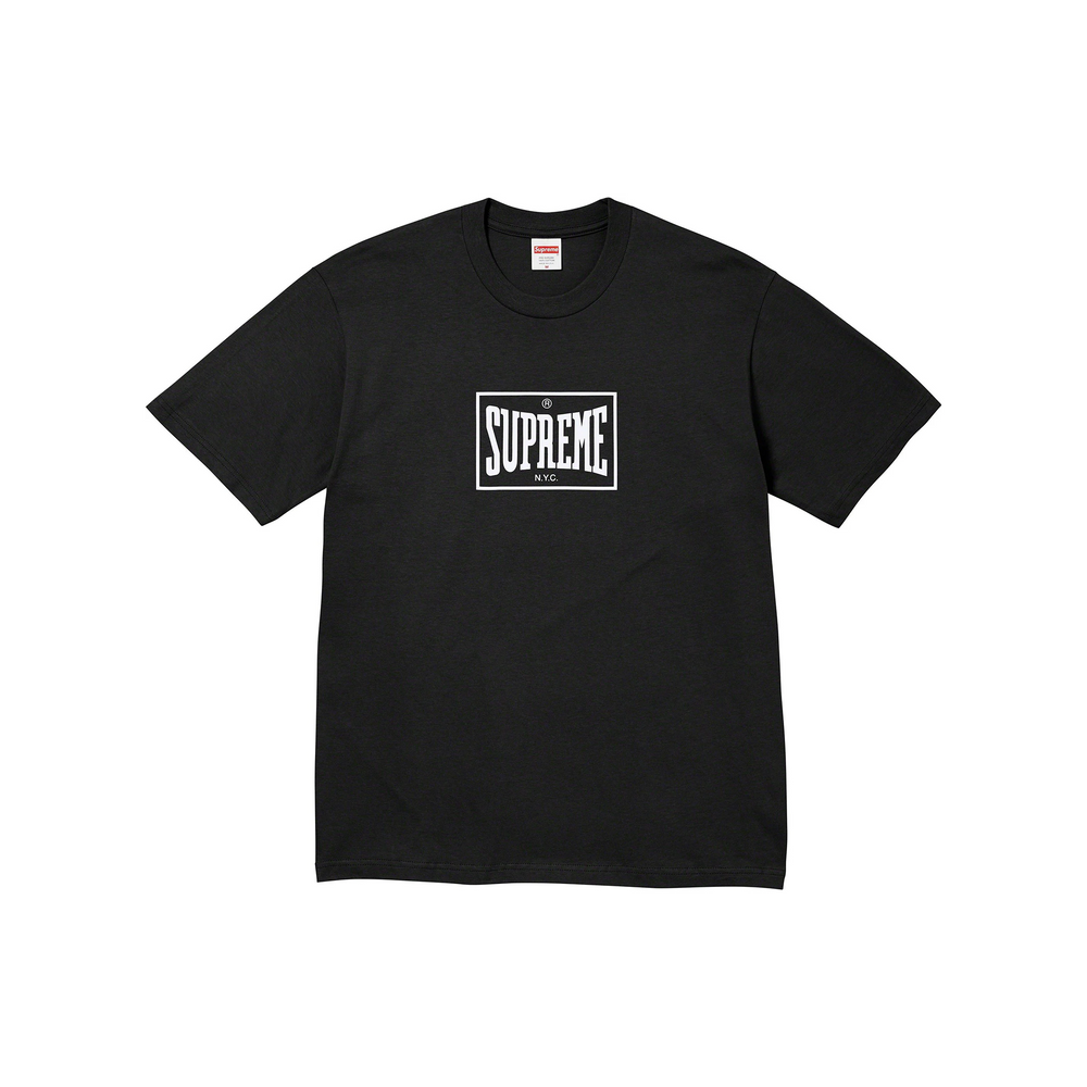 Supreme Warm Up Tee Black (FW23)