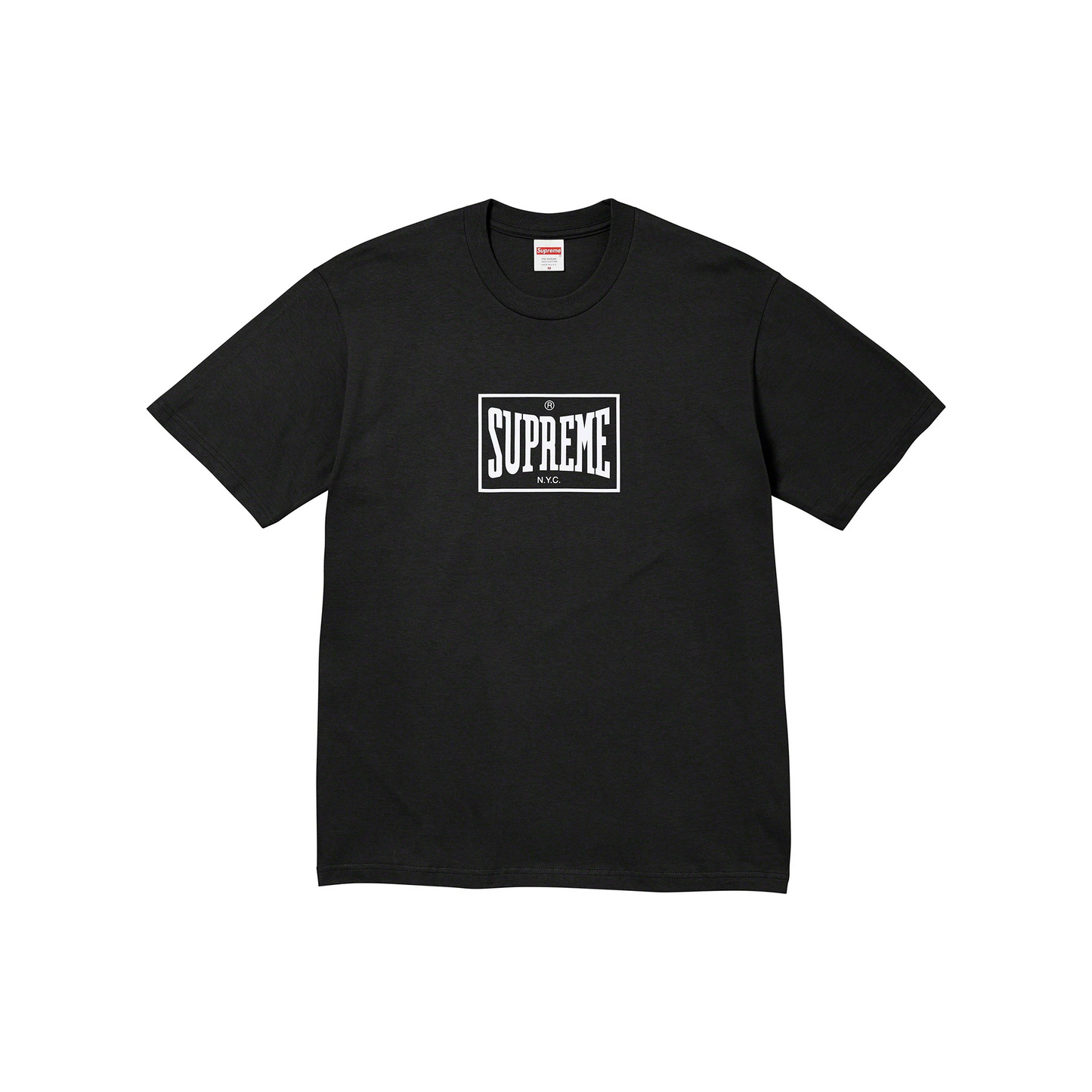 Supreme Warm Up Tee Black (FW23)