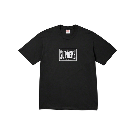 Supreme Warm Up Tee Black (FW23)