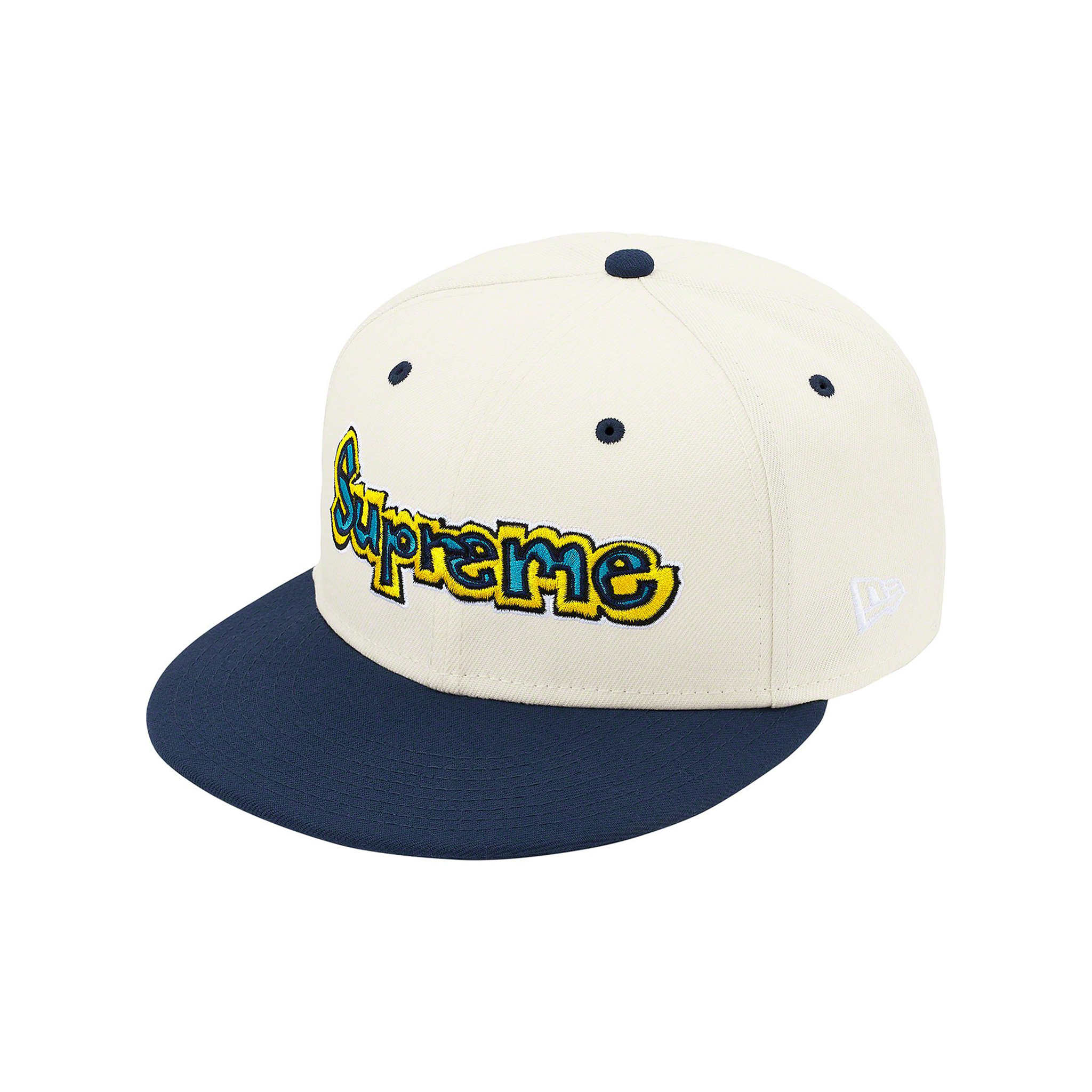Supreme Gonz Logo New Era Cap Natural
