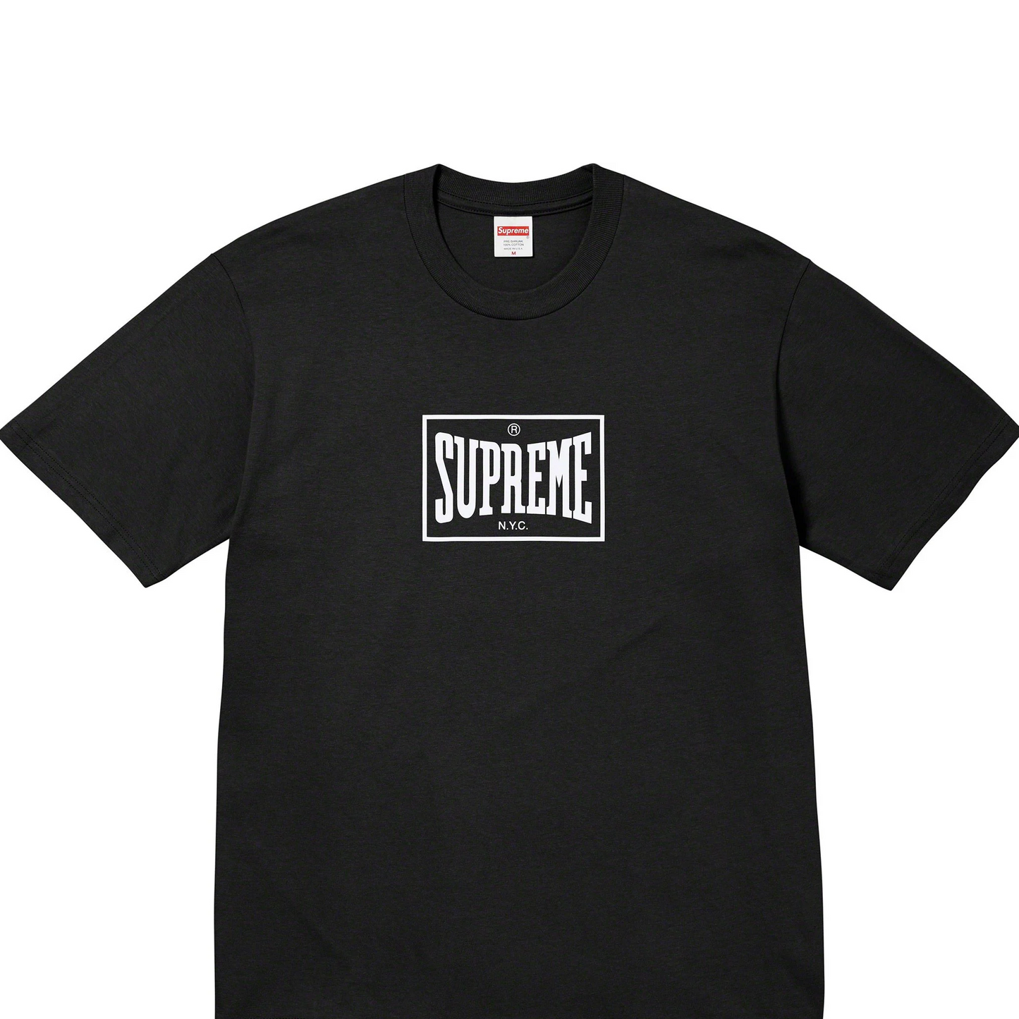 Supreme Warm Up Tee Black (FW23)