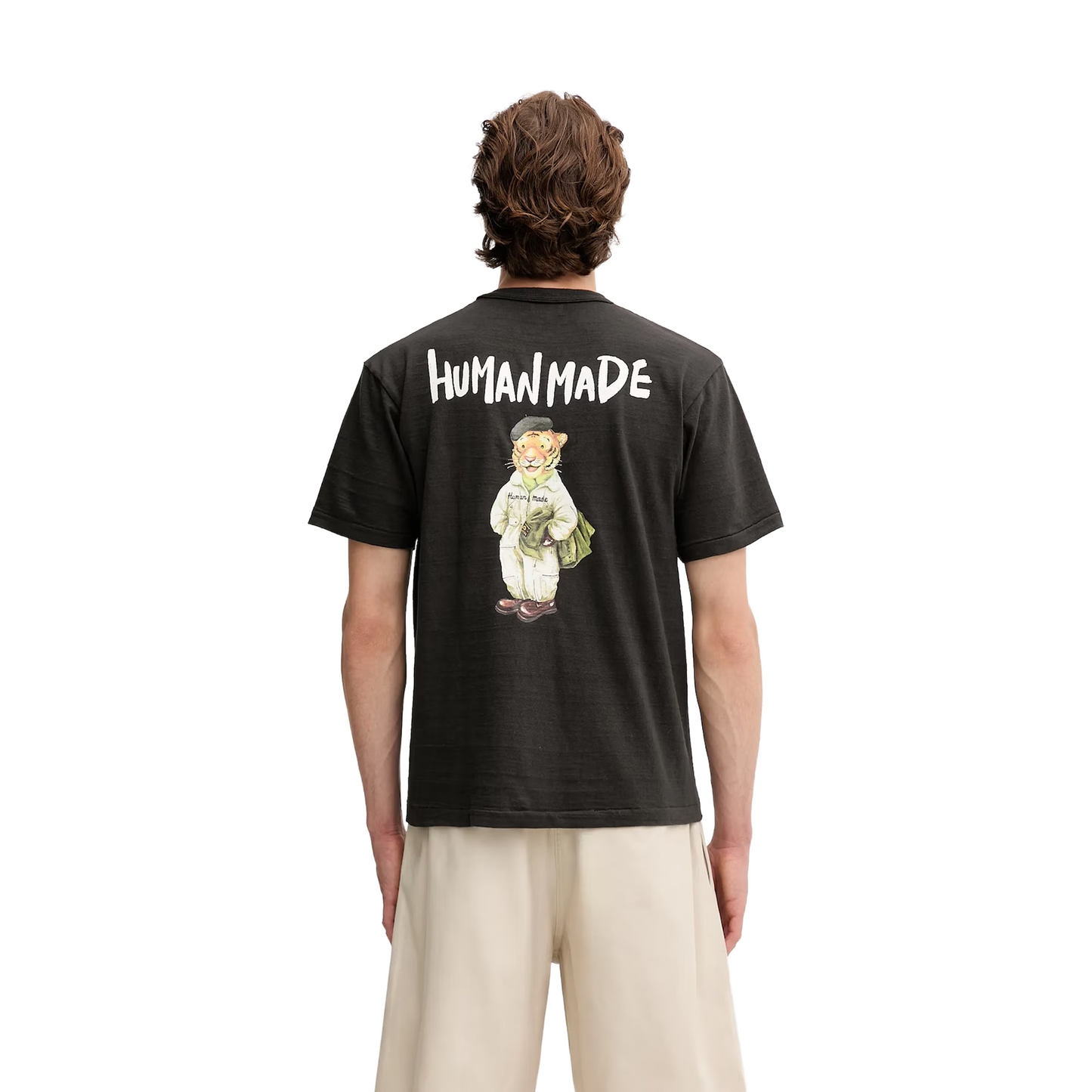 Human Made Polo Tiger Tee Black (SS25)