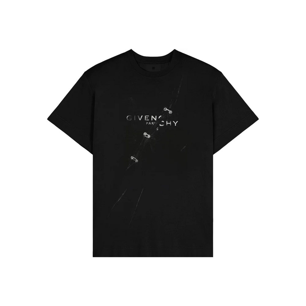 Givenchy Trompe L’Oeil Oversized Tee Black (Oversize Fit)