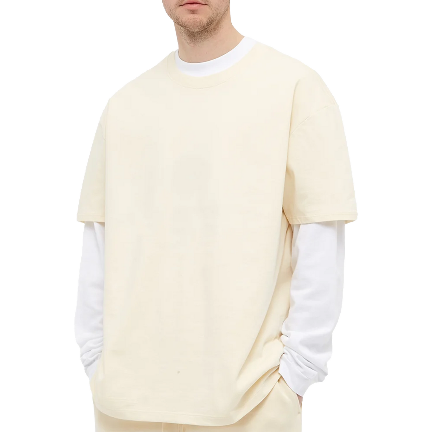 Fear of God Essentials Back Logo Tee Cream (SS21)