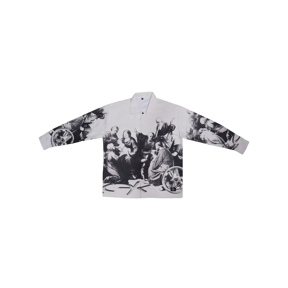 EK Collection Creator Long Sleeve Shirt White