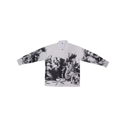EK Collection Creator Long Sleeve Shirt White