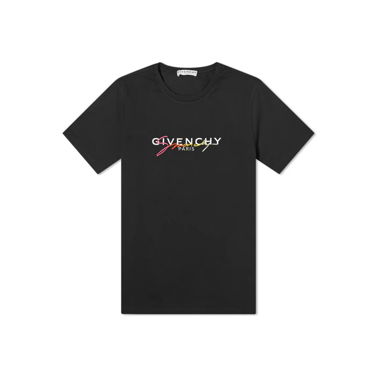 GIVENCHY Rainbow Signature Logo Tee Rainbow (Regular Fit)