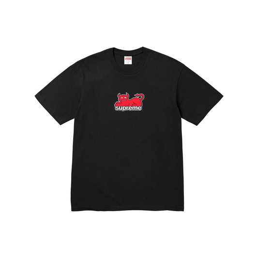 Supreme Toy Machine Devil Cat Tee Black (SS24)