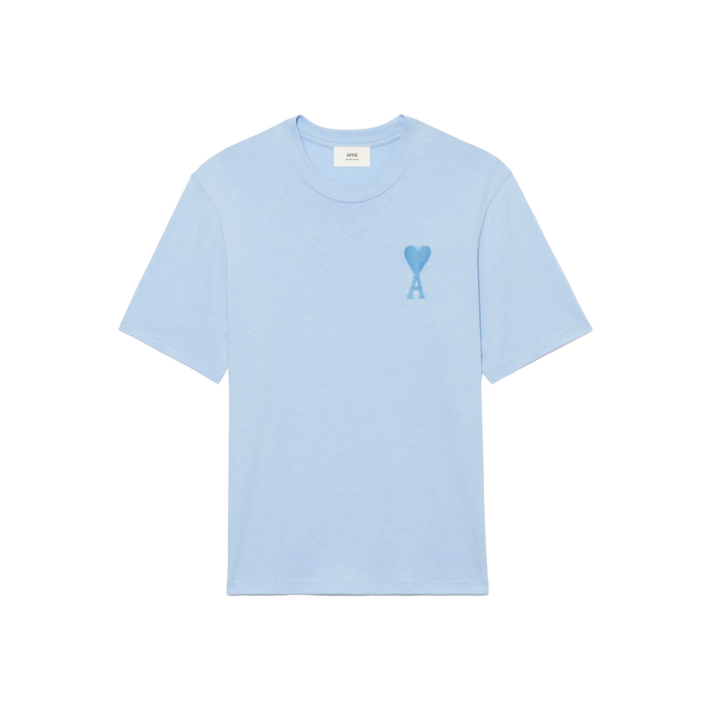 AMI PARIS Tonal De Coeur Tee Sky Blue (SS23)