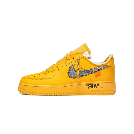 Nike Air Force 1 Low Off-White ICA University Gold