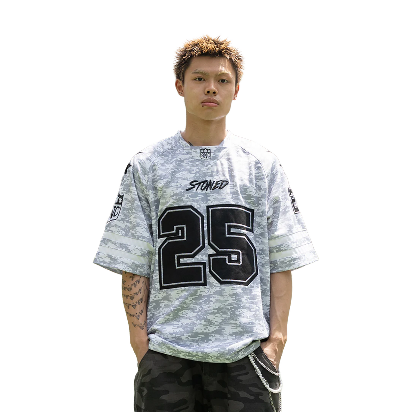 Stoned & Co ® FORCE : NFL Jersey Military (SS25)