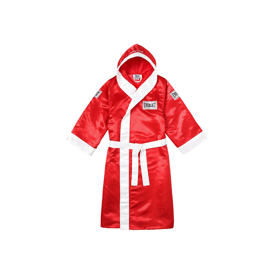 Supreme Everlast Satin Hooded Boxing Robe Red (FW17)