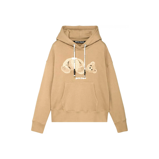 PALM ANGELS Kill The Bear Hoodie Beige
