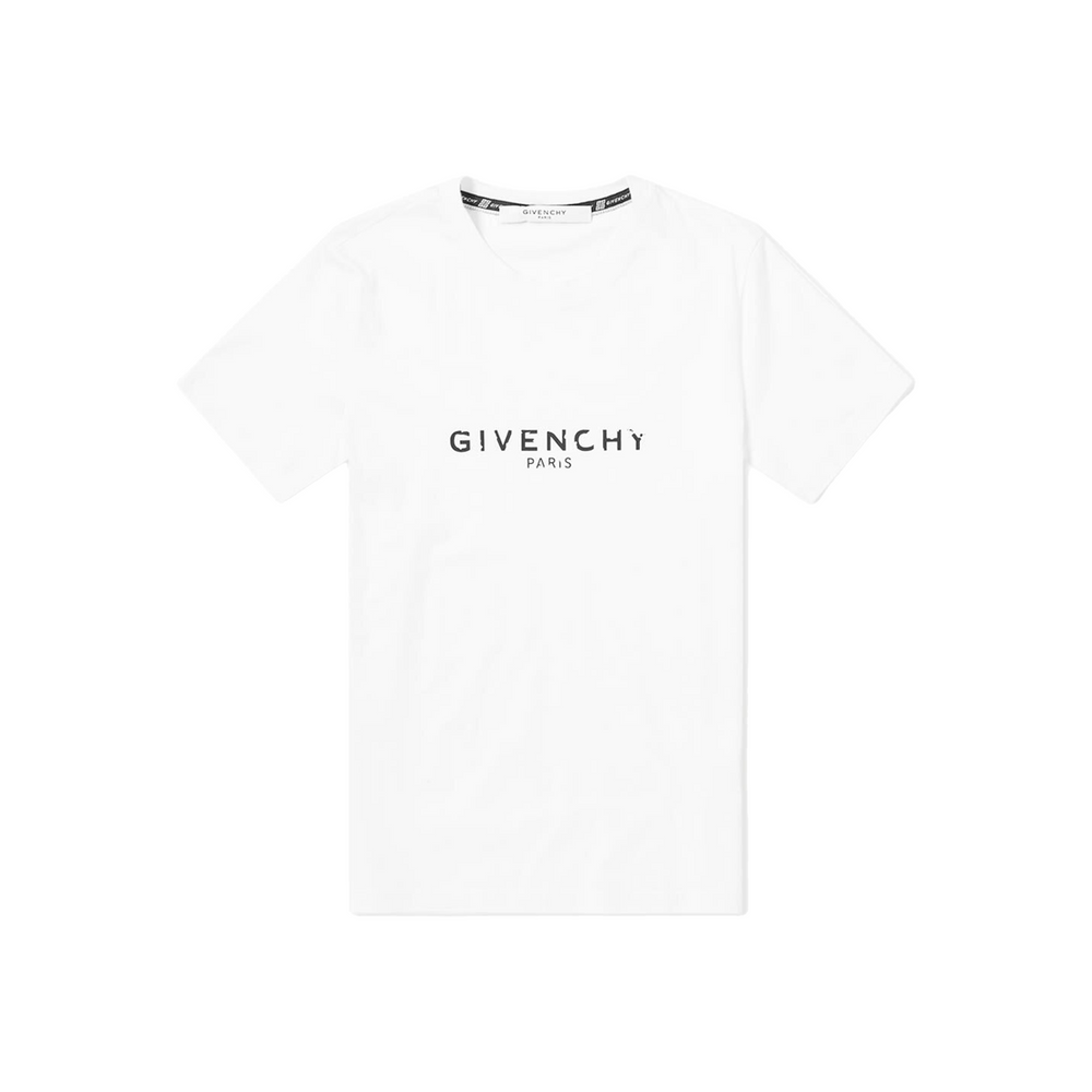 GIVENCHY Paris Logo Tee White (Regular Fit)