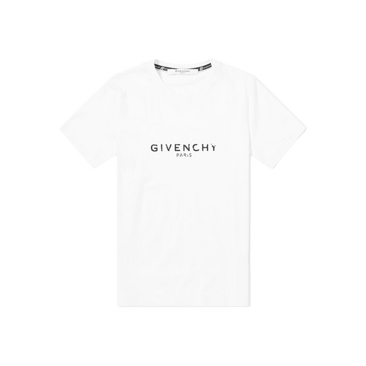 Givenchy Paris Logo Tee White (Regular Fit)