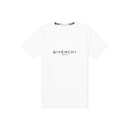 GIVENCHY Paris Logo Tee White (Regular Fit)