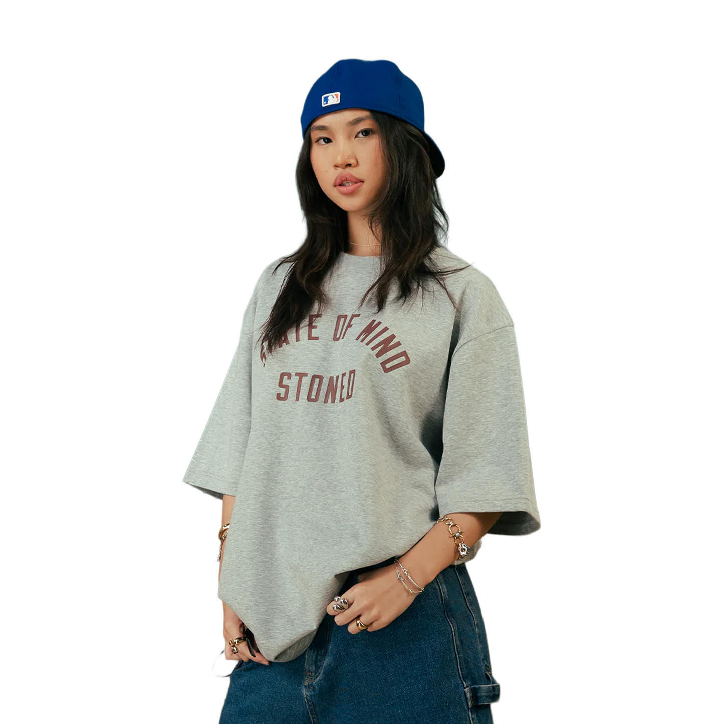 Stoned & Co ® Originals v2 : Grey Tee (FW25)