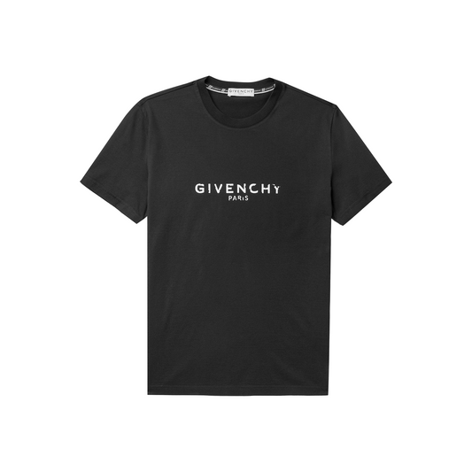 Givenchy Paris Logo Tee Black (Regular Fit)
