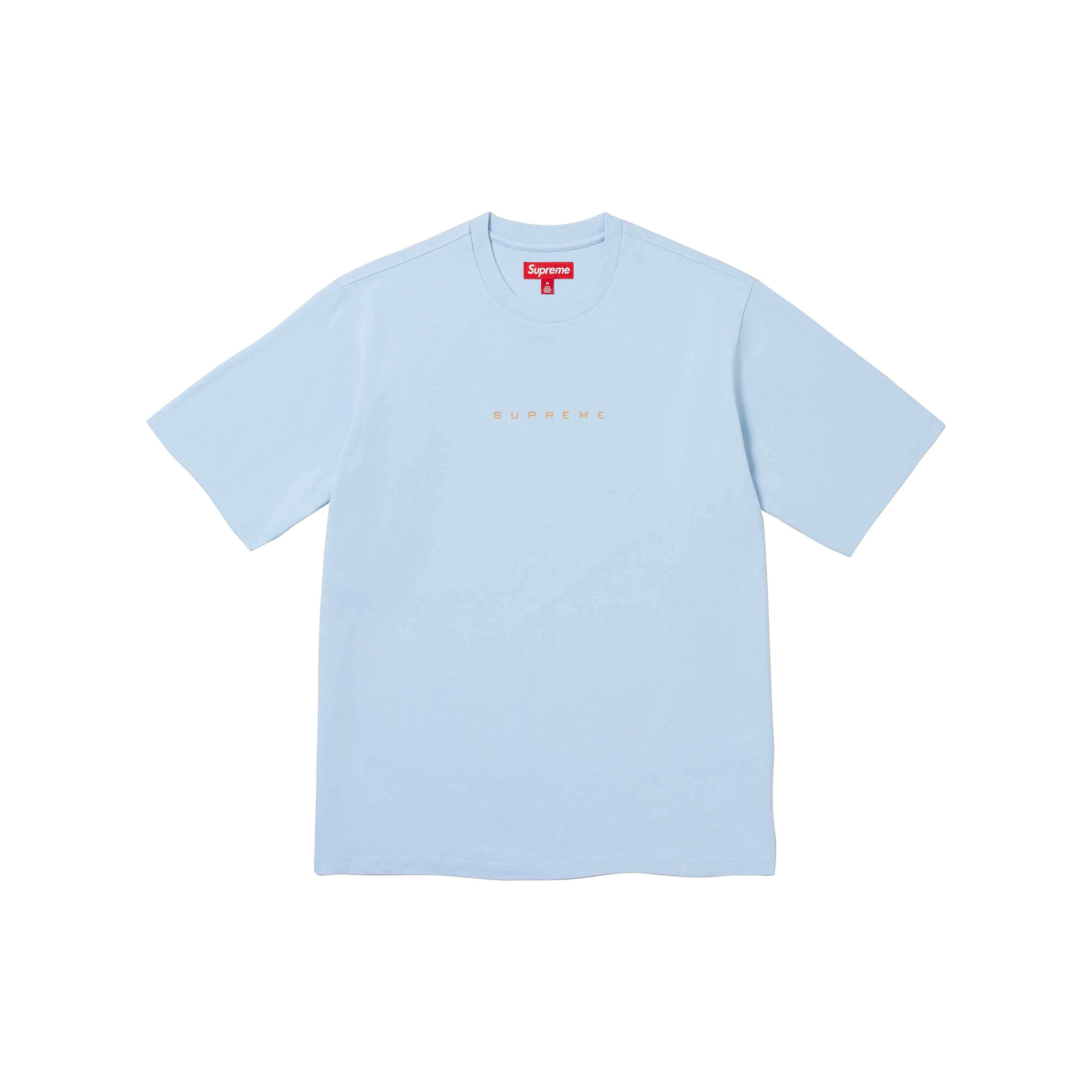 Supreme blue t shirt sales