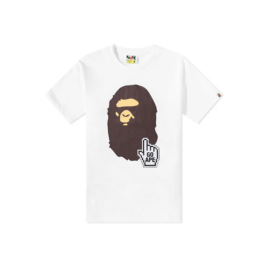 A Bathing Ape Go Ape Online Exclusive Tee White
