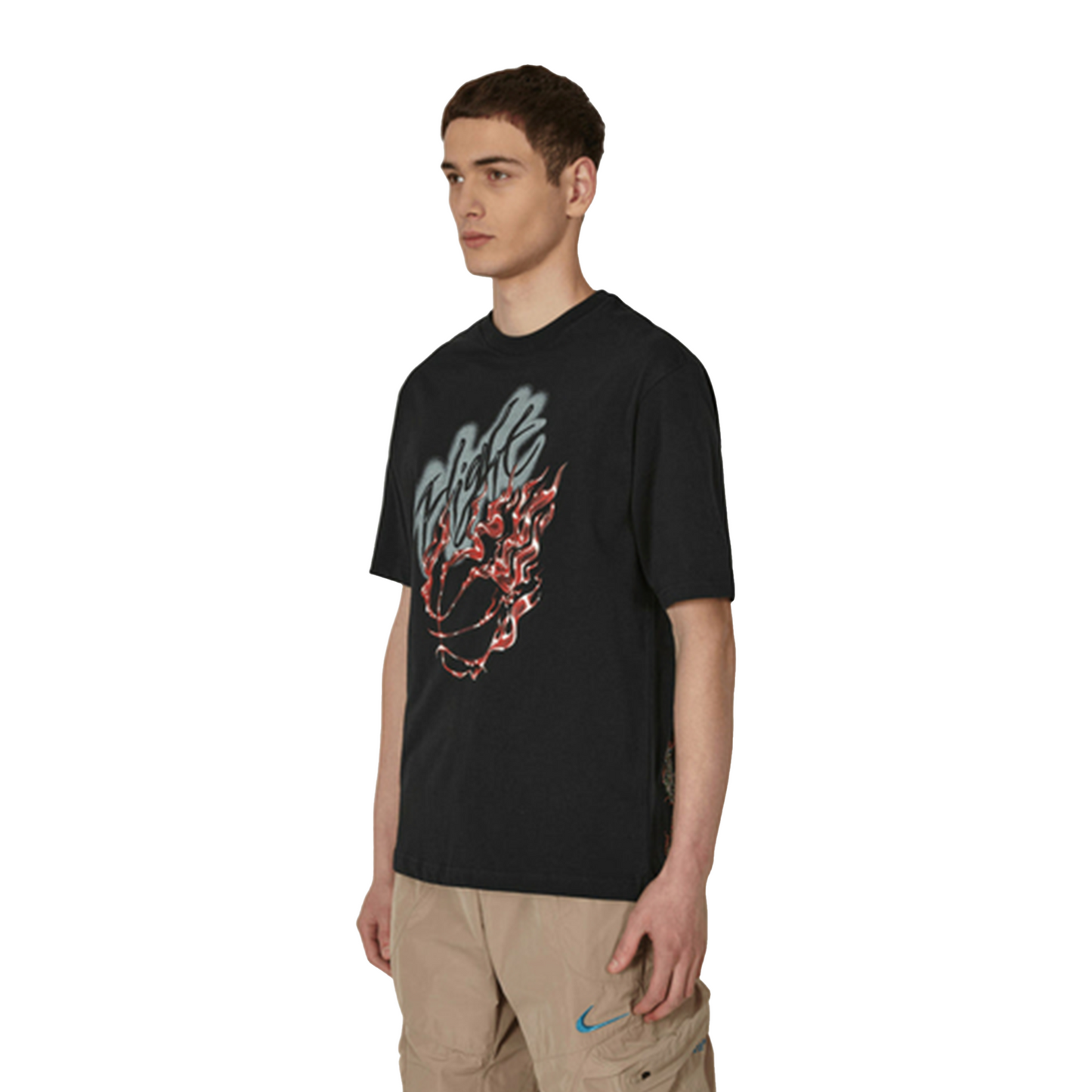 Jordan x Travis Scott Cactus Jack Flight Graphic Tee Black
