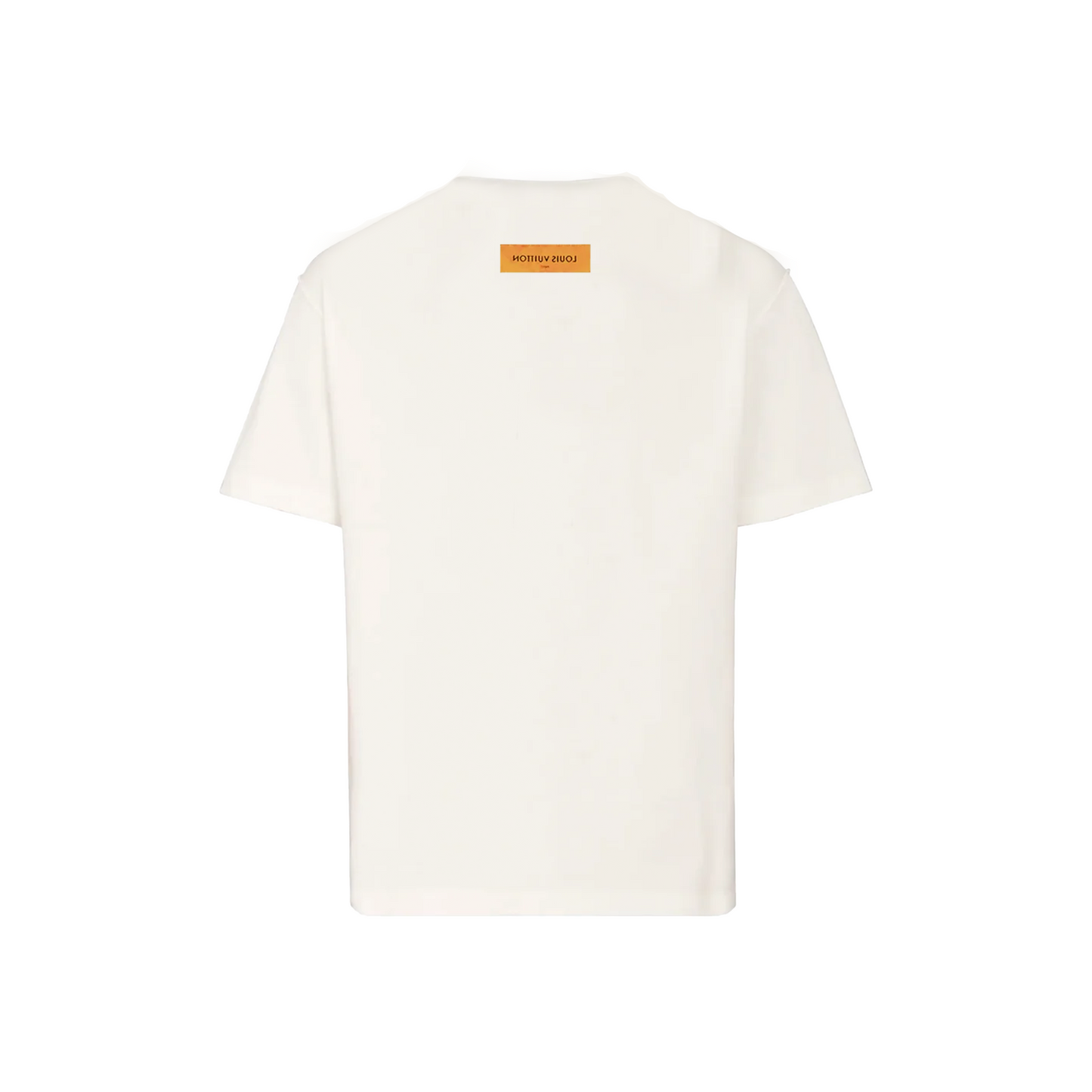 LOUIS VUITTON LV Pendant Embroidery Tee White