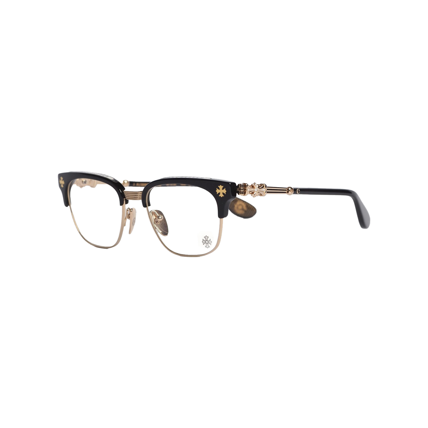 CHROME HEARTS Bonennoisseur II BK/GP Eyeglasses