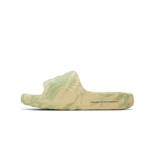 adidas Adilette 22 Slides Magic Lime St Desert Sand