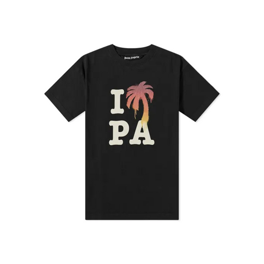 PALM ANGELS I Love PA Tee Black