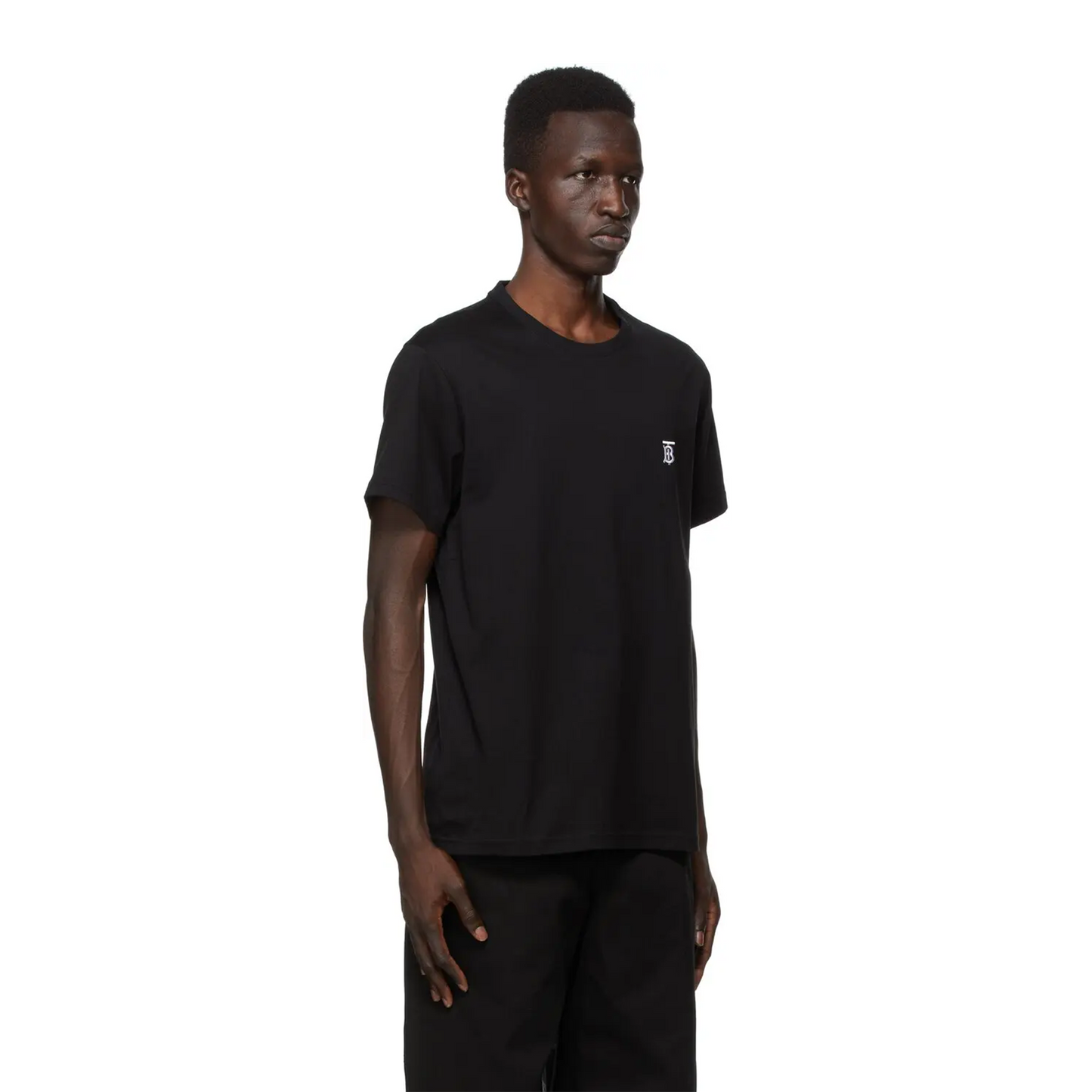 BURBERRY Parker Logo Tee Black