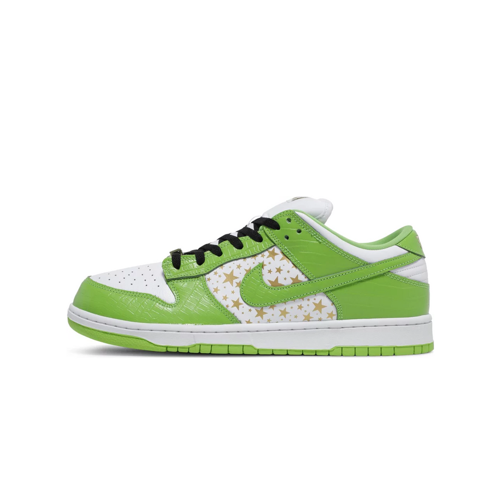 Nike SB Dunk Low Supreme Stars Mean Green