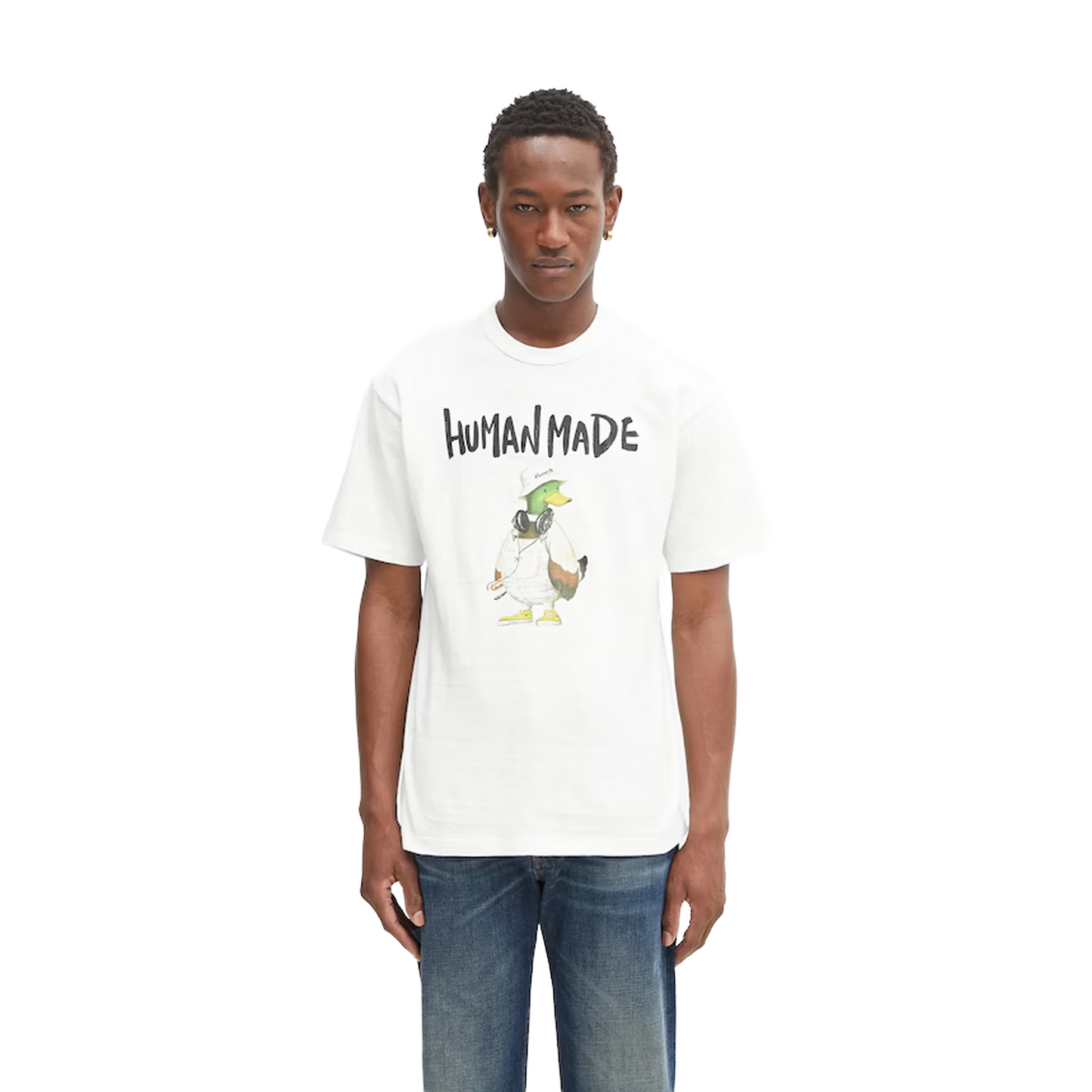 Human Made Polo Duck Tee White (SS25)