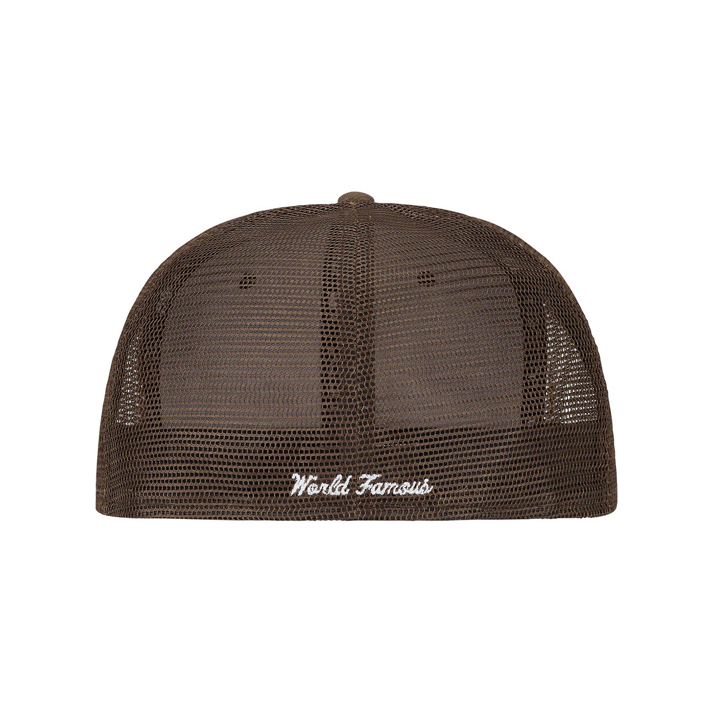 Supreme Box Logo Mesh Back New Era Cap Brown (SS23)