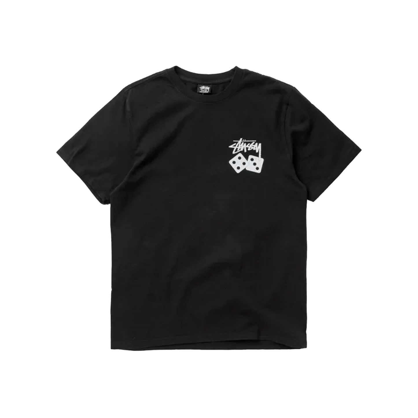 Stüssy Dice Pigment Dyed Tee Black