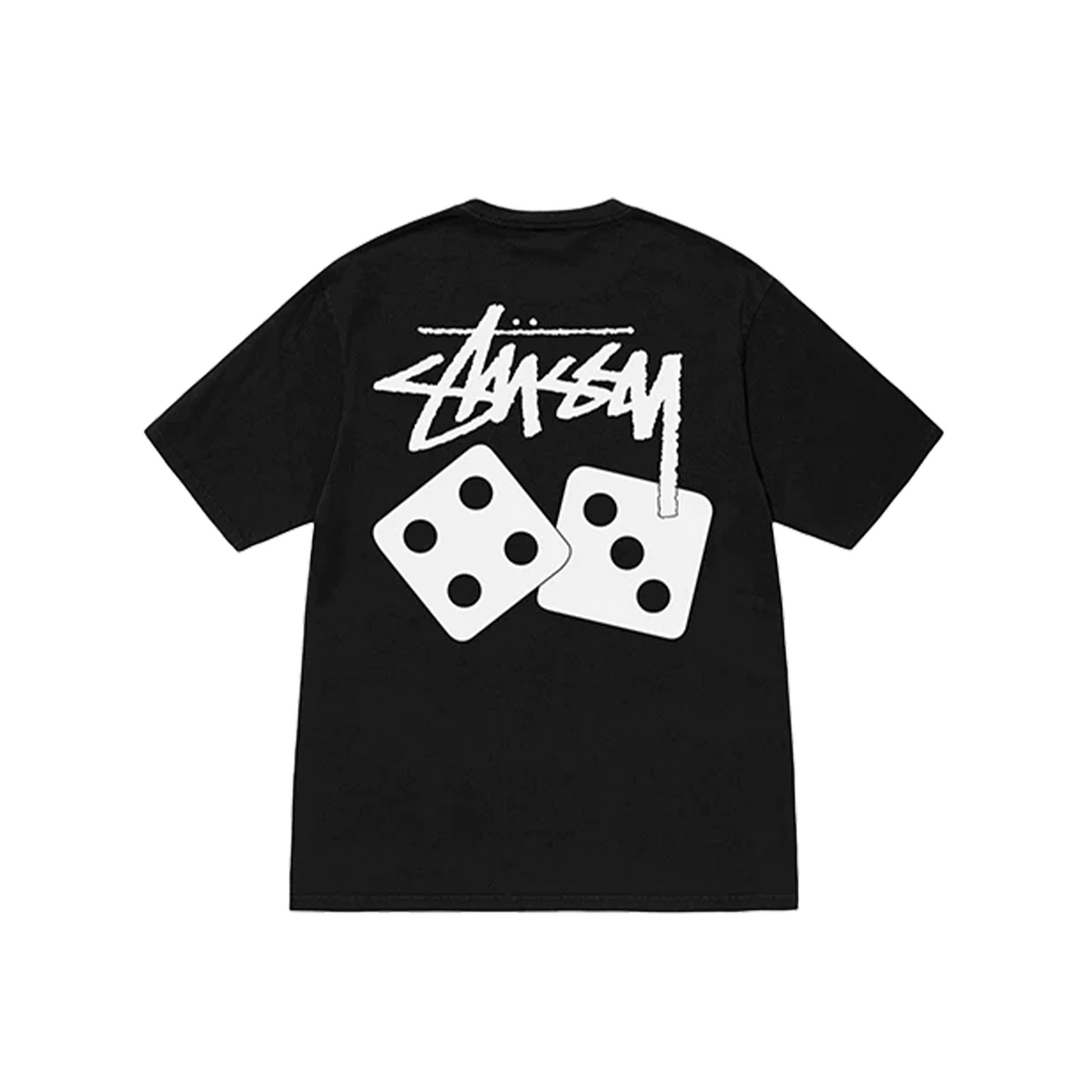 Stüssy Dice Pigment Dyed Tee Black